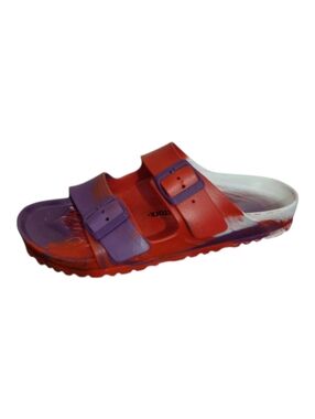 Birkenstock Arizona Eva Multicolor Bright Violet Slide Sandals